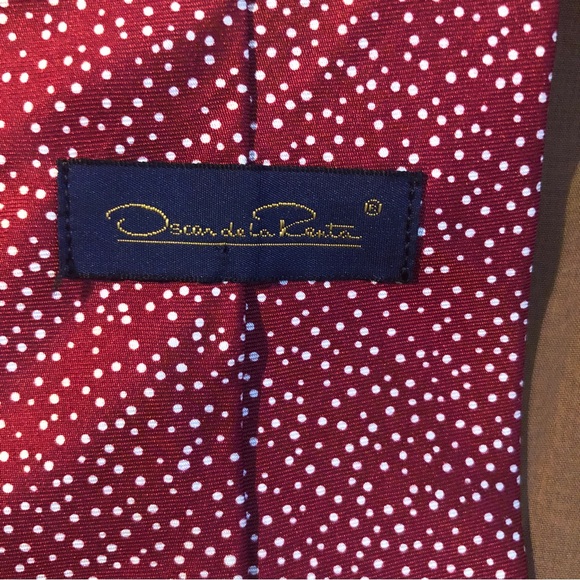 Oscar de la Renta and Christian Dior Luxury traditional  silk ties. - Picture 9 of 16